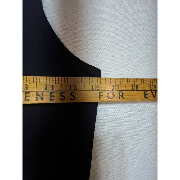 Michael Kors Women's Cocktail Maxi Dress Sleeveless Stretch Size XS Black Solid - Picture 9 of 12